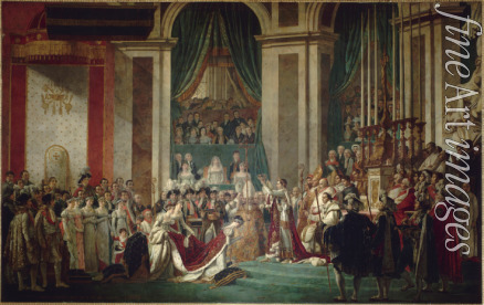 David Jacques Louis - Die Kaiserkrönung Napoleons I.