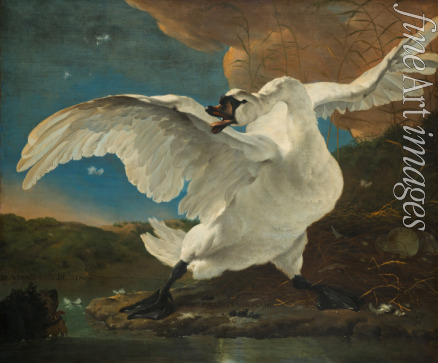 Asselijn Jan - The Threatened Swan
