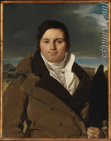 Ingres Jean Auguste Dominique - Porträt von Joseph-Antoine Moltedo