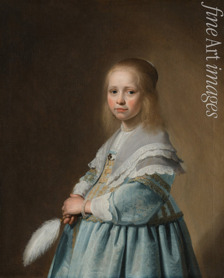 Verspronck Johannes Cornelisz. - Portrait of a Girl in Blue