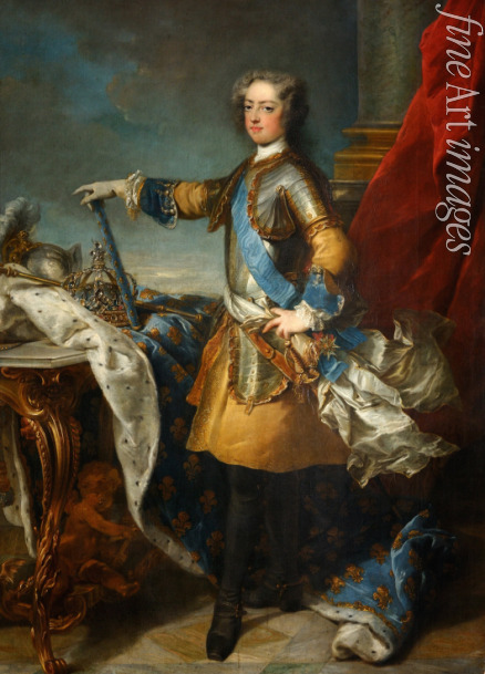 Van Loo Jean Baptiste - Portrait of the King Louis XV of France (1710-1774)
