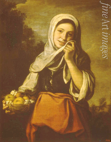 Murillo Bartolomé Estebàn - Girl Selling Fruit