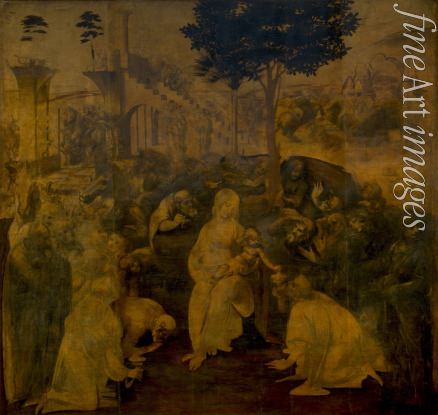 Leonardo da Vinci - The Adoration of the Magi
