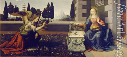 Leonardo da Vinci - The Annunciation