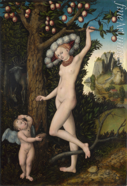 Cranach Lucas the Elder - Cupid complaining to Venus