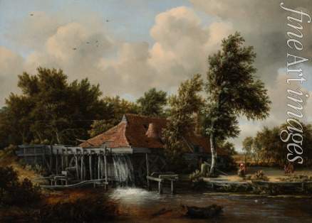 Hobbema Meindert - A Watermill