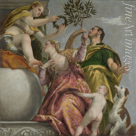 Veronese Paolo - Glücklicher Bund (aus: Vier Allegorien der Liebe)