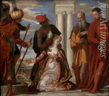 Veronese Paolo - Das Martyrium der Heiligen Justina