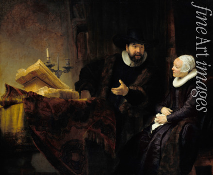 Rembrandt van Rhijn - Der Mennonitenprediger Anslo und seine Frau