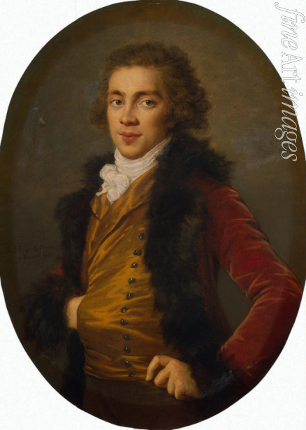 Vigée Le Brun Louise Élisabeth - Portrait of Prince Grigory Alexandrovich Stroganov (1770-1857)