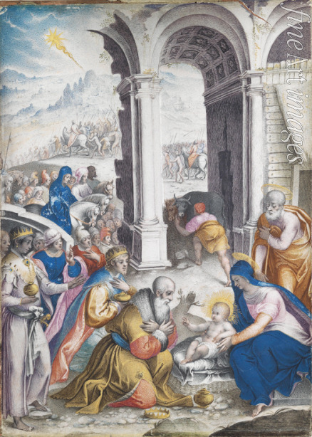 Clovio Giulio - The Adoration of the Magi