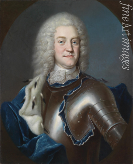 Weissmann Georg - Portrait of Christian Ludwig II, (1683-1756) Duke of Mecklenburg