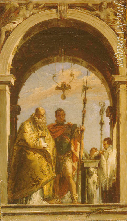 Tiepolo Giambattista - Zwei Heiligen