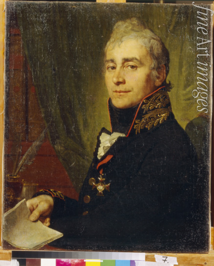 Borowikowski Wladimir Lukitsch - Porträt von Alexander Fedosseewitsch Bestuschew (1761-1810)