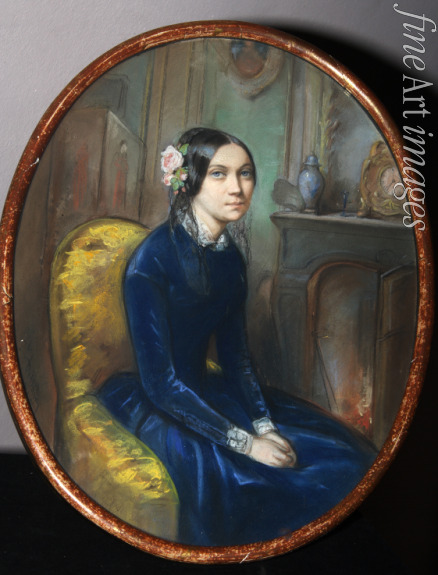 Dessain Emile François - Portrait of Idalia Poletika