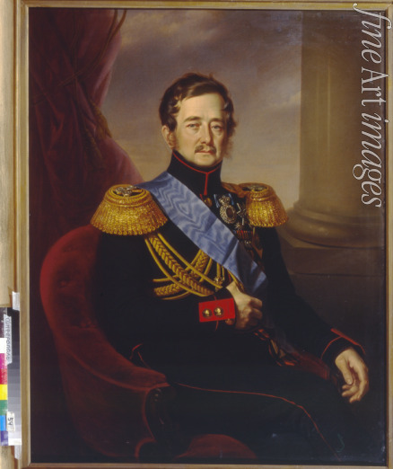 Kaniewski Jan Ksawery - Portrait of Ivan Fyodorovich Paskevich, Count of Erivan, Viceroy of the Kingdom of Poland