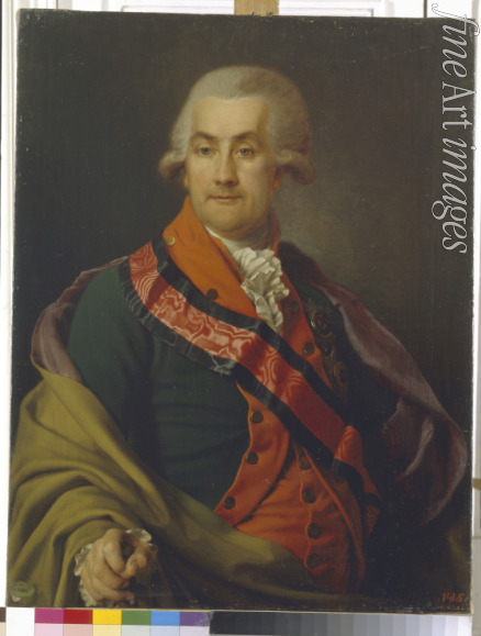 Lewizki Dmitri Grigoriewitsch - Porträt von Baron Ossip Igelström (1737-1817)