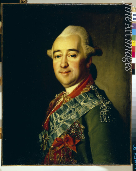 Levitsky Dmitri Grigorievich - Portrait of General Mikhail Krechetnikov (1729-1793)