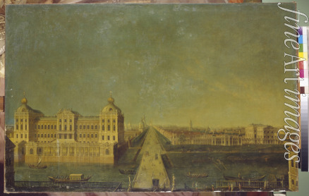 Anonymous - View of the Nevsky Prospekt from the Anichkov Palace with the Shuvalov's House