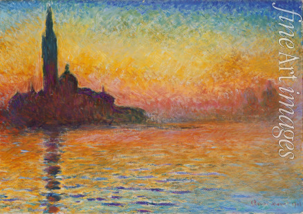 Monet Claude - San Giorgio Maggiore bei der Abenddämmerung