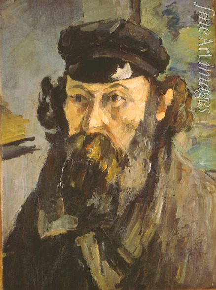 Cézanne Paul - Selbstbildnis mit Mütze