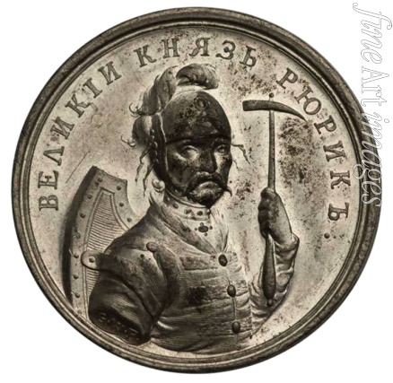 Waechter Georg Christian - Prince Rurik, founder of Kievan Rus (from the Historical Medal Series)