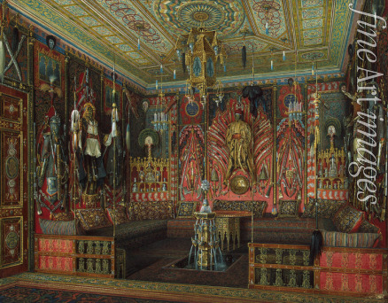 Hau Eduard - Asiatisches (Türkisches) Zimmer im Katharinenpalast in Zarskoje Selo