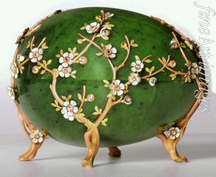 Perchin Michail Jewlampiewitsch (Fabergé-Werkstatt) - Das Apfelblüten-Ei