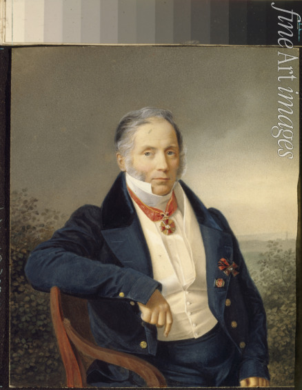 Anonymous - Portrait of the painter Alexander Sauerweid (1782-1844)