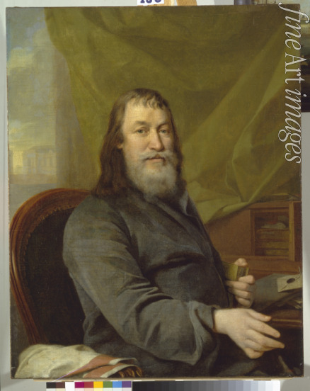 Levitsky Dmitri Grigorievich - Portrait of Ivan Kharitonovich Bilibin (the Great)