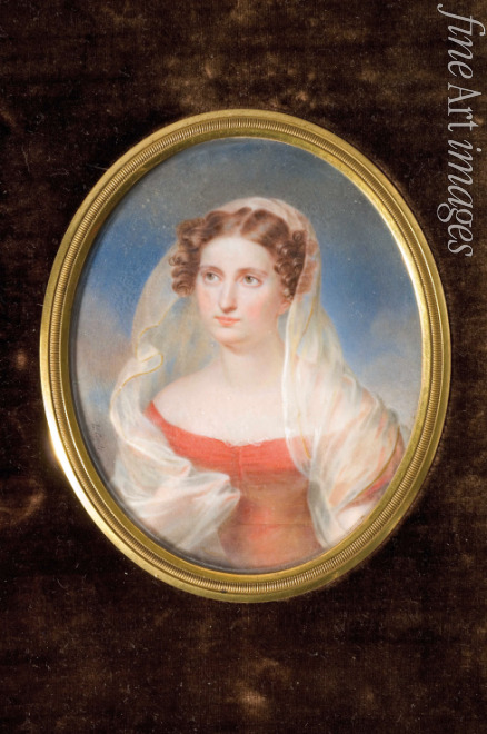 Comte de Girardin Alexandre François Louis - Porträt von Gräfin Dolly de Ficquelmont (1804-1863)