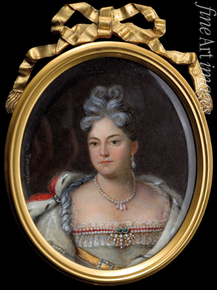 Rockstuhl Alois Gustav - Bildnis Großfürstin Anna Petrowna von Russland (1708-1728), Tochter von Peter dem Großen
