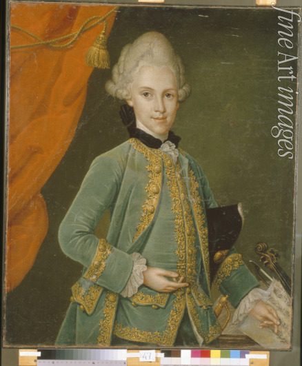 Schorer Leonhard - Porträt von Karl Gustav, Baron Simolin (1715-1777)