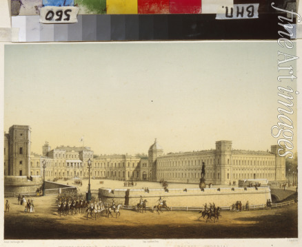 Schulz Carl - View of the Main Gatchina palace