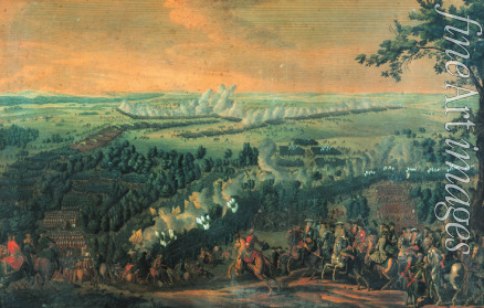 Larmessin Nicolas IV. de - Die Schlacht bei Lesnaja