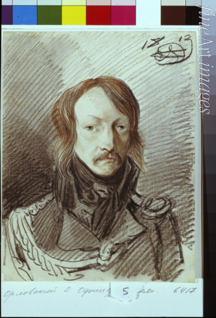 Orlowski Alexander Ossipowitsch - Porträt von Alexei Pawlowitsch Lanskoi (1789-1855)