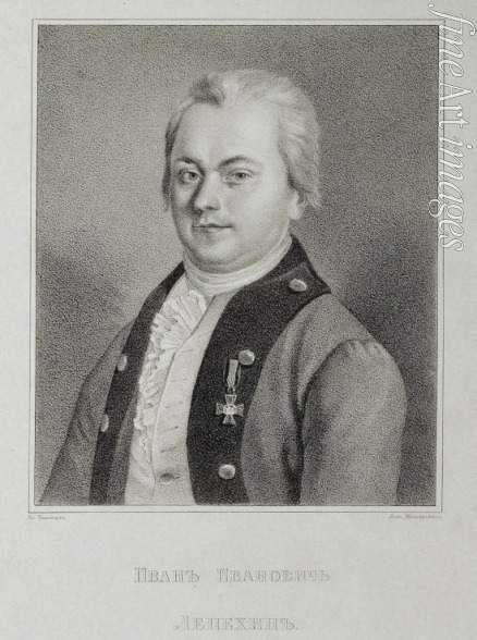 Kaschenzew Michail Andrejewitsch - Porträt von Iwan Iwanowitsch Lepjochin (1740-1802)