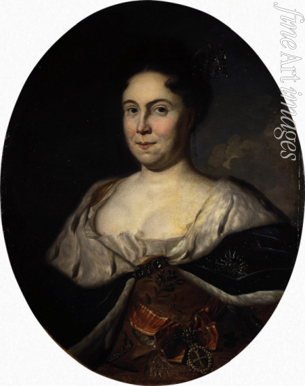 Moor Carel de - Portrait of Empress Catherine I (1684-1727)