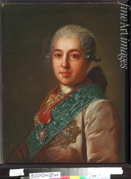 Rokotow Fjodor Stepanowitsch - Porträt von Fürst Michail Michajlowitsch Golizyn (1731-1806)