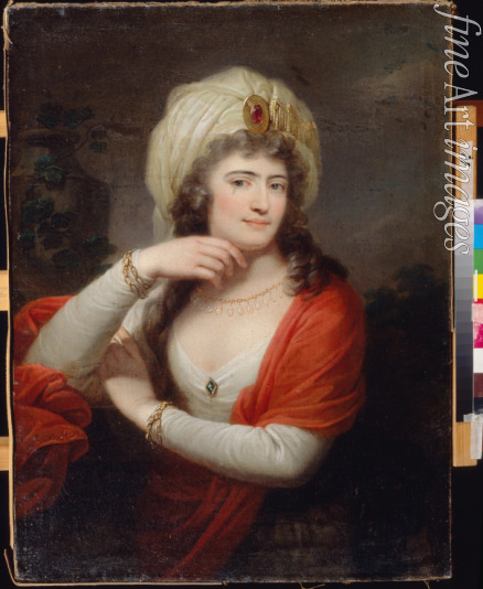Grassi Józef - Portrait of Aleksandra Branicka (1754-1838), lady-in-waiting of Catherine II