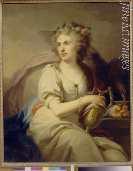 Lampi Johann-Baptist von the Elder - Portrait of Princess Ekaterina Fyodorovna Dolgorukova (1769-1849) as Hebe