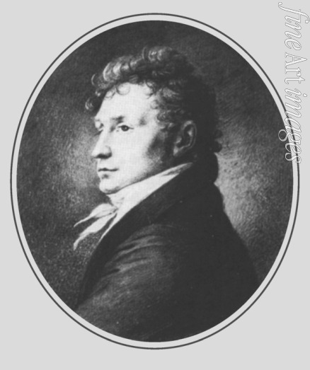 Unbekannter Künstler - Porträt von Komponist Friedrich Kuhlau (1786-1832)