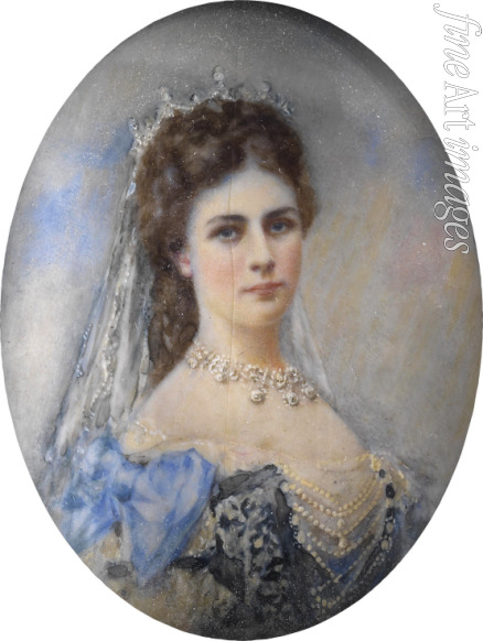 Unbekannter Künstler - Kaiserin Elisabeth von Österreich