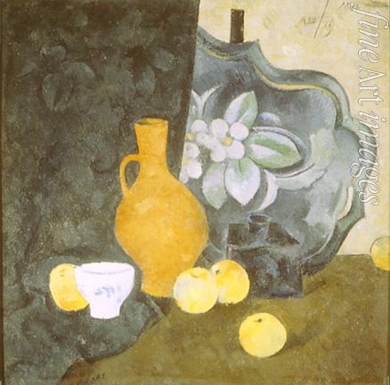 Shevchenko Alexander Vasilyevich - Still life with a yellow jug and a white bowl