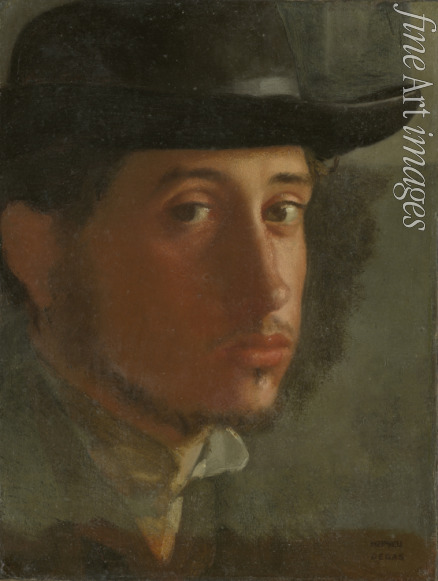 Degas Edgar - Selbstbildnis
