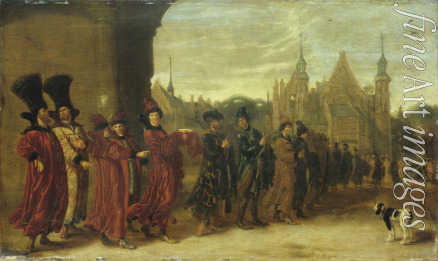 Beest Sybrand van - Ambassadors from the Czar of Muscovy in The Hague on 4 November 1631