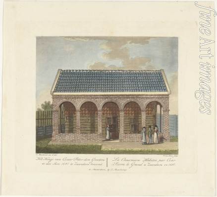 Senus Willem van - Das Zar-Peter-Haus in Zaandam, 1697