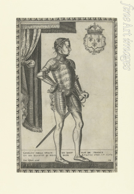 Huys Frans - Porträt von König Karl IX. von Frankreich (1550-1574)