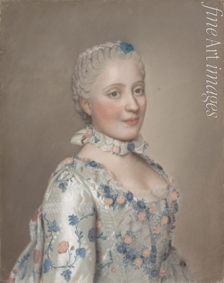 Liotard Jean-Étienne - Porträt von Maria Josepha von Sachsen (1731-1767)