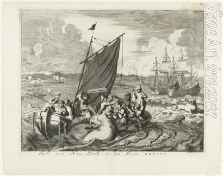 Luyken Jan (Johannes) - Tthe voyage to Novaya Zemlya in 1596